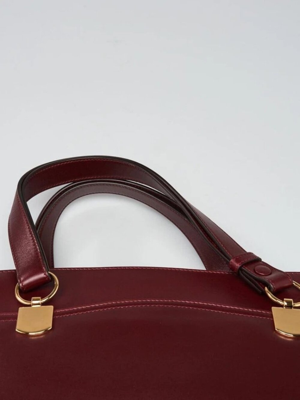Gucci Burgundy Leather Arli Shoulder Bag - Picture 5 of 12
